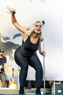 Bebe Rexha - Preforms at Outside Lands Music Festival in San Francisco.