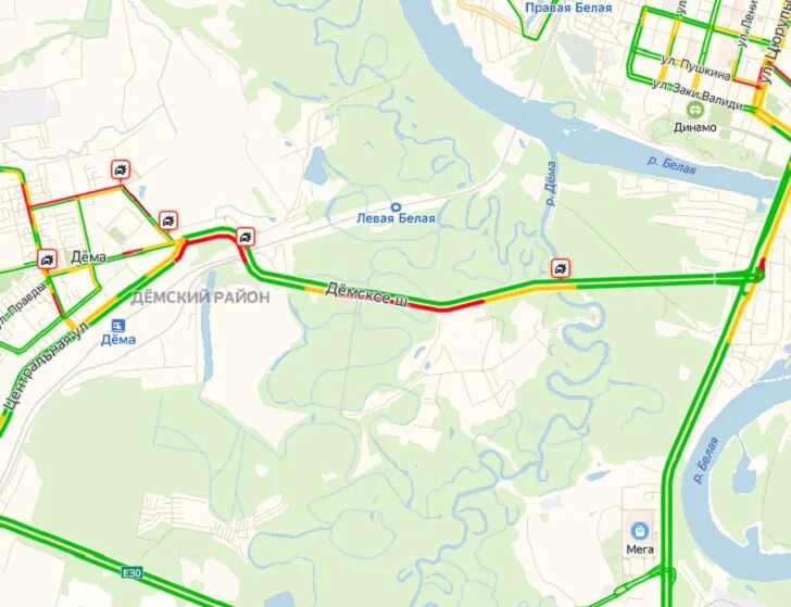 Погода в деме на 10 дней. Дёма Уфа карта. Новая дорога в Уфе Дема. Выезд из Уфы в Дему. Новая дорога из демы в Уфу.