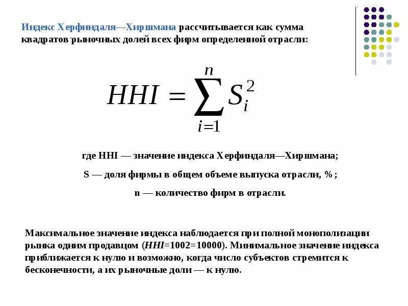 Курс "Экономика отраслевых рынков" - презентация