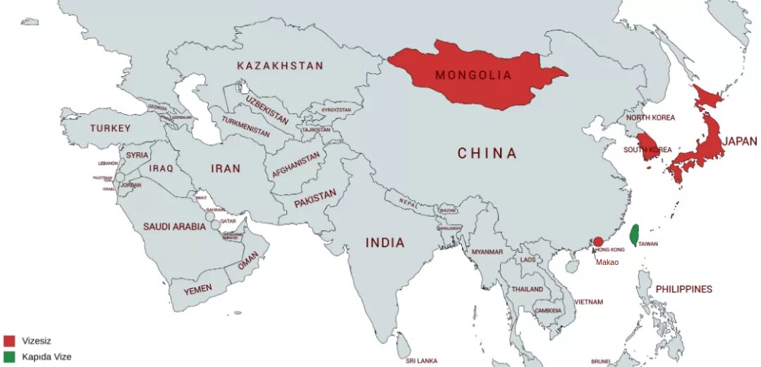 К каким странам относится китай. Турция и Китай на карте. Корея и Турция на карте. Китай и Корея на карте.
