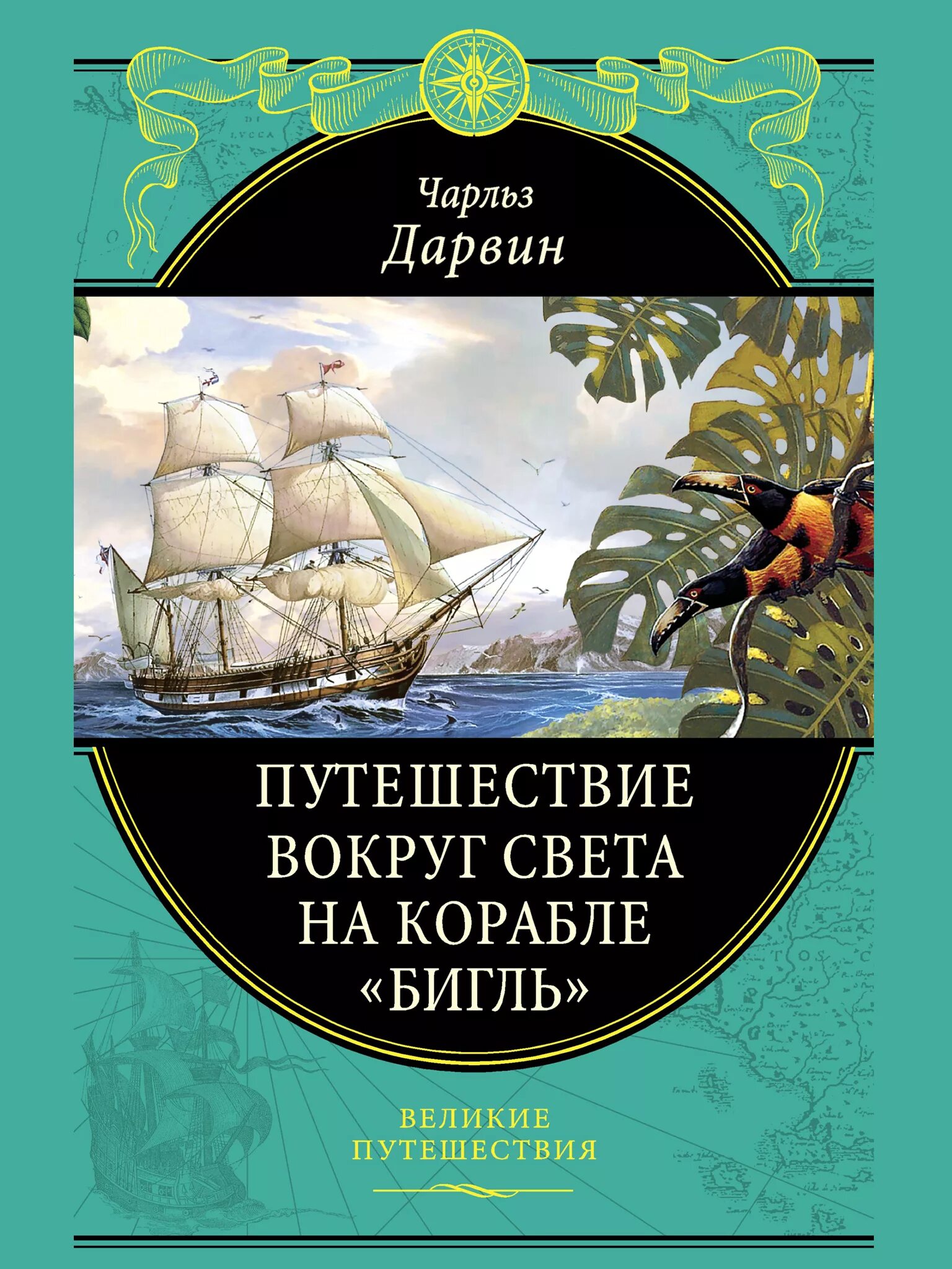 Книга Дарвина путешествие на корабле Бигль. Путешествие натуралиста вокруг света на корабле Бигль. Включи великие путешествия