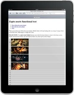 Mobile safari
