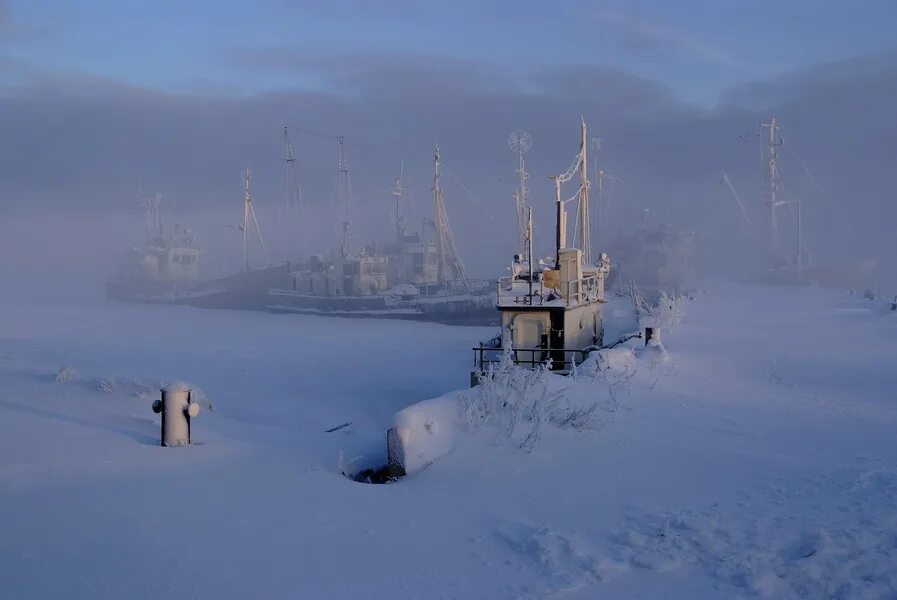 зимняя гавань