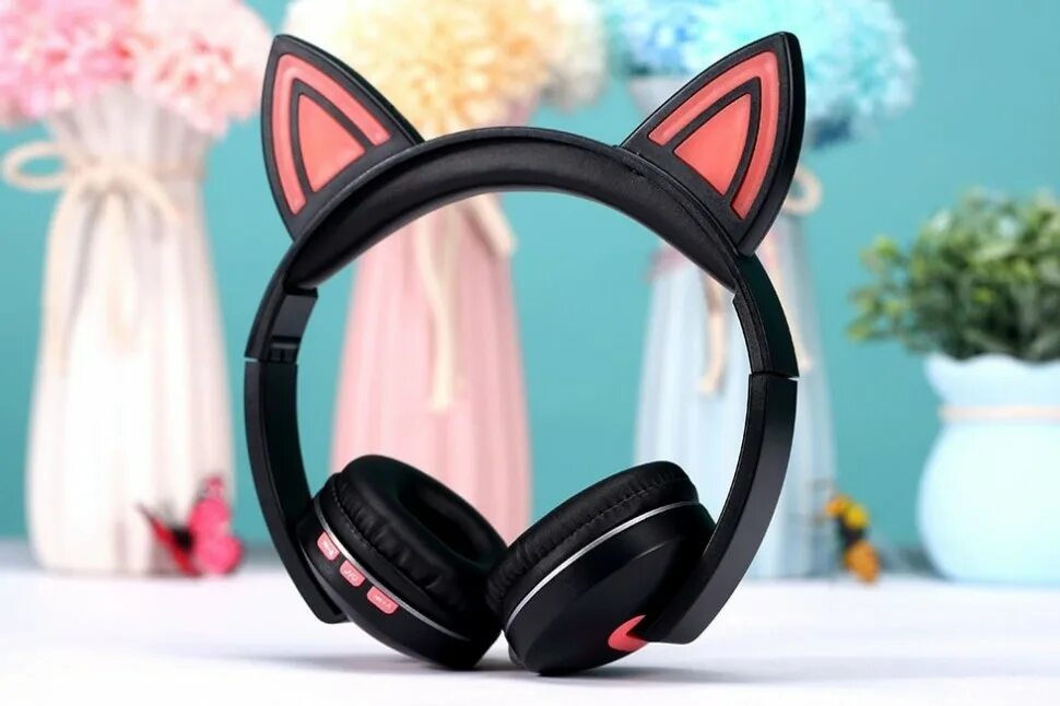 Наушники кошка купить. Wireless Cat Ear Headphones m3. Беспроводные наушники кошачьи ушки светящиеся Cat Ear VZV-23m. Беспроводные 5.0 Bluetooth наушники "светящиеся кошачьи ушки". Беспроводные наушники Wireless Headset p68, розовый.