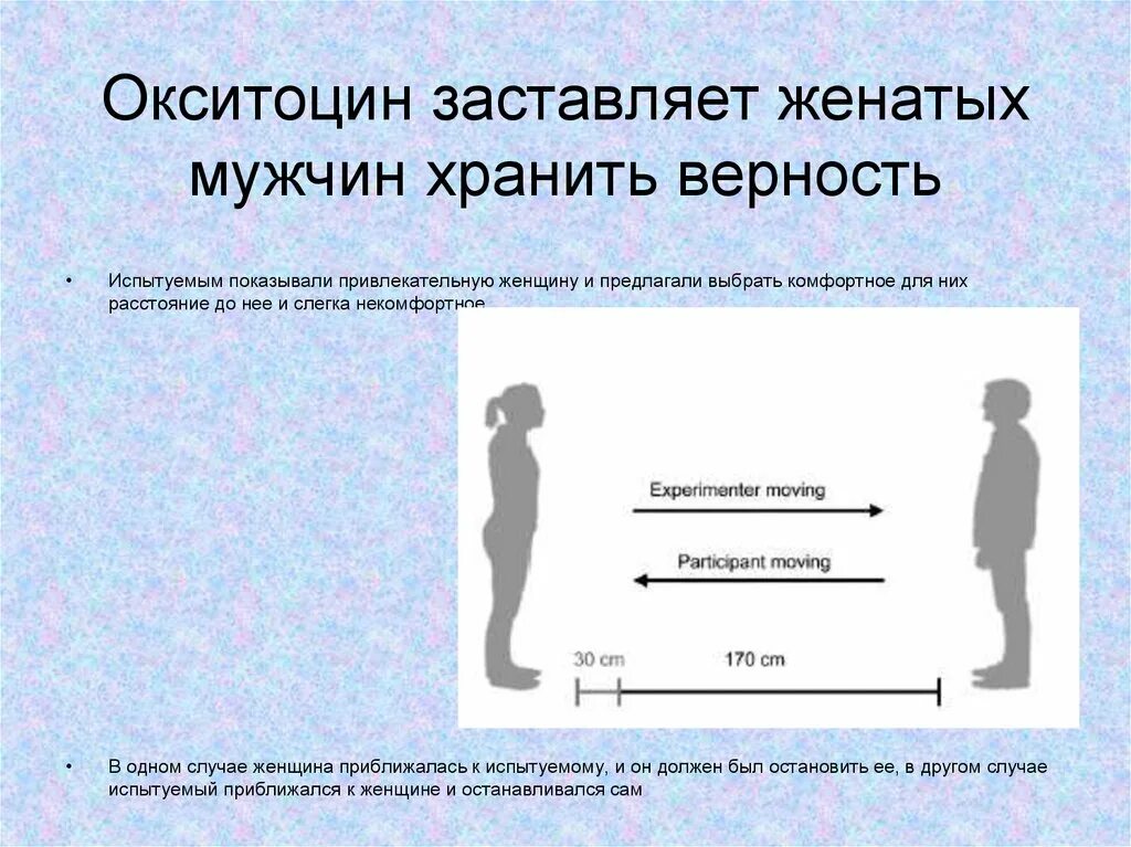 Выработка окситоцина