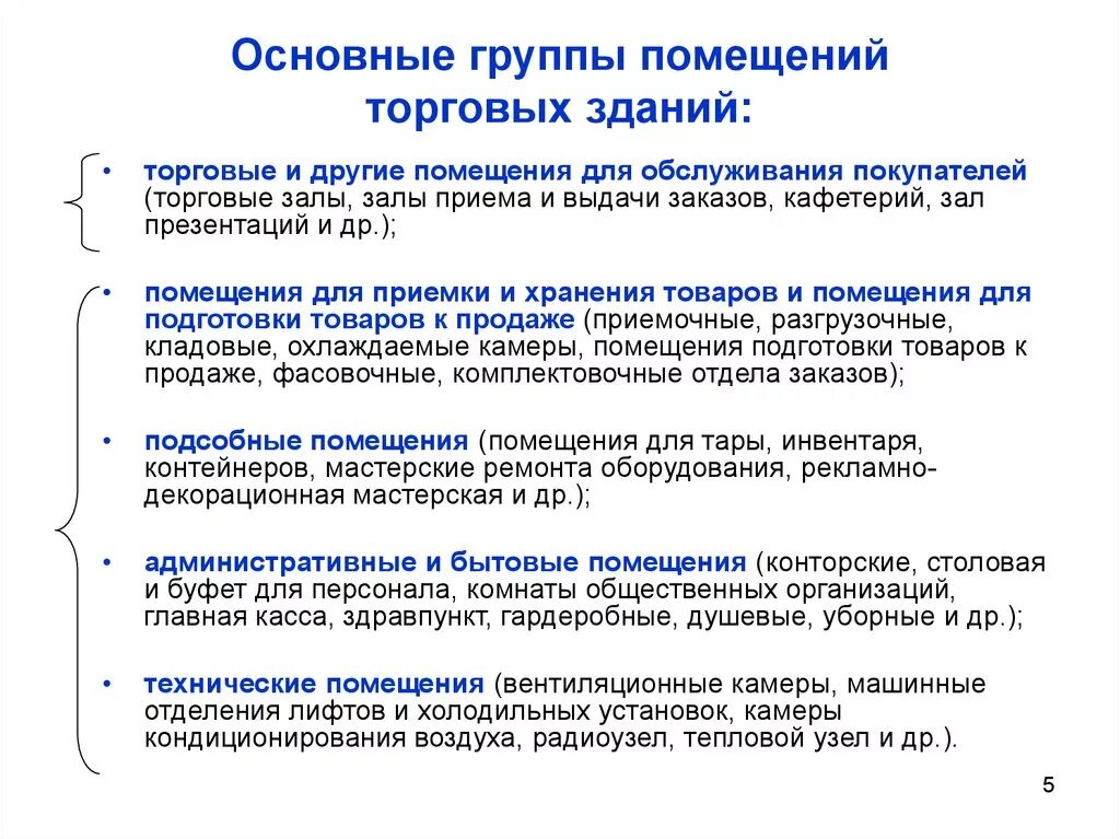 К какой группе относятся здания и сооружения. Характеристика торговых помещений. Основные группы помещений. Торговые помещения и их характеристика. Основные группы помещений магазина.