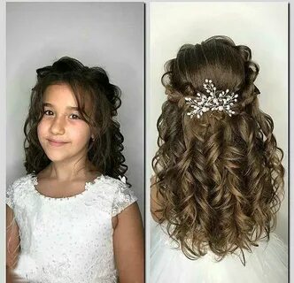 детские выпускные прически на средние волосы