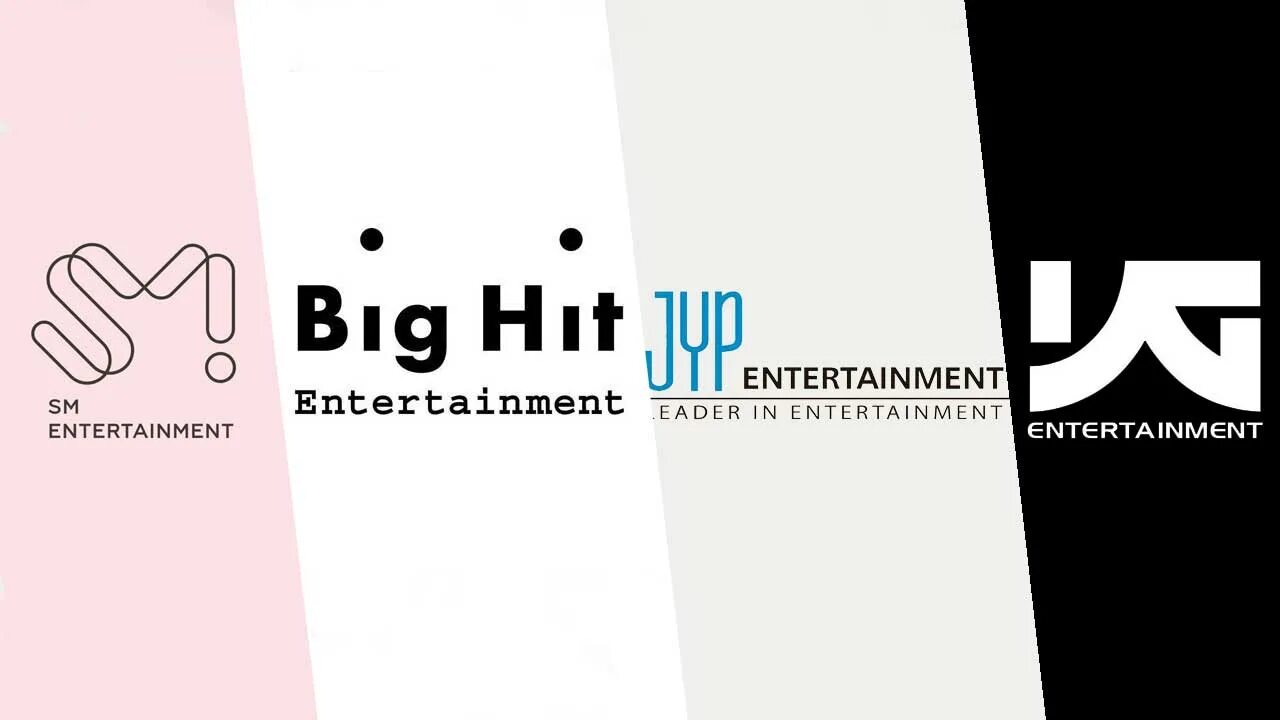 Компания pop pop. SM Entertainment и JYP. Yg Entertainment, SM Entertainment и JYP Entertainment. Big Hit Entertainment логотип. SM JYP yg.
