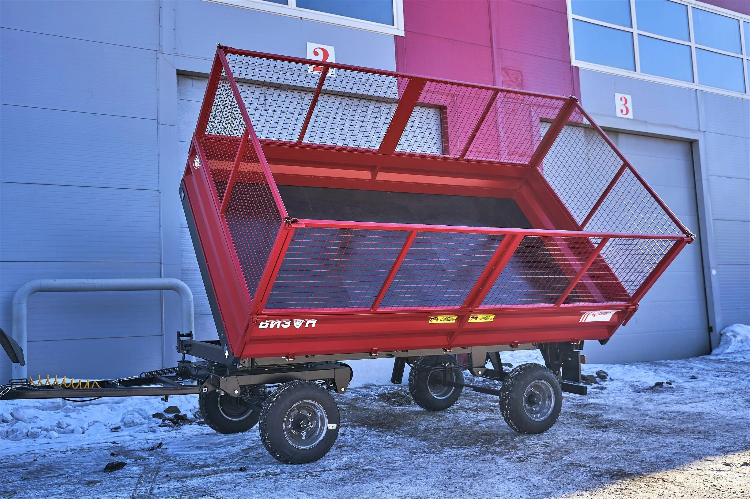 Тракторе прицепом 5