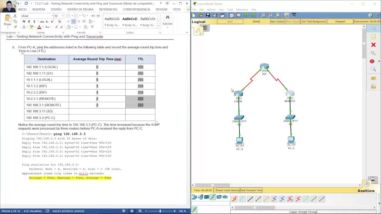 Packet Tracer. Отработка комплексных практических навыков решение. Использование Ping и Trace для диагностики сети.. Анализ подключений при помощи Ping. Ping Network Testing image to Switch. Основные сети тест