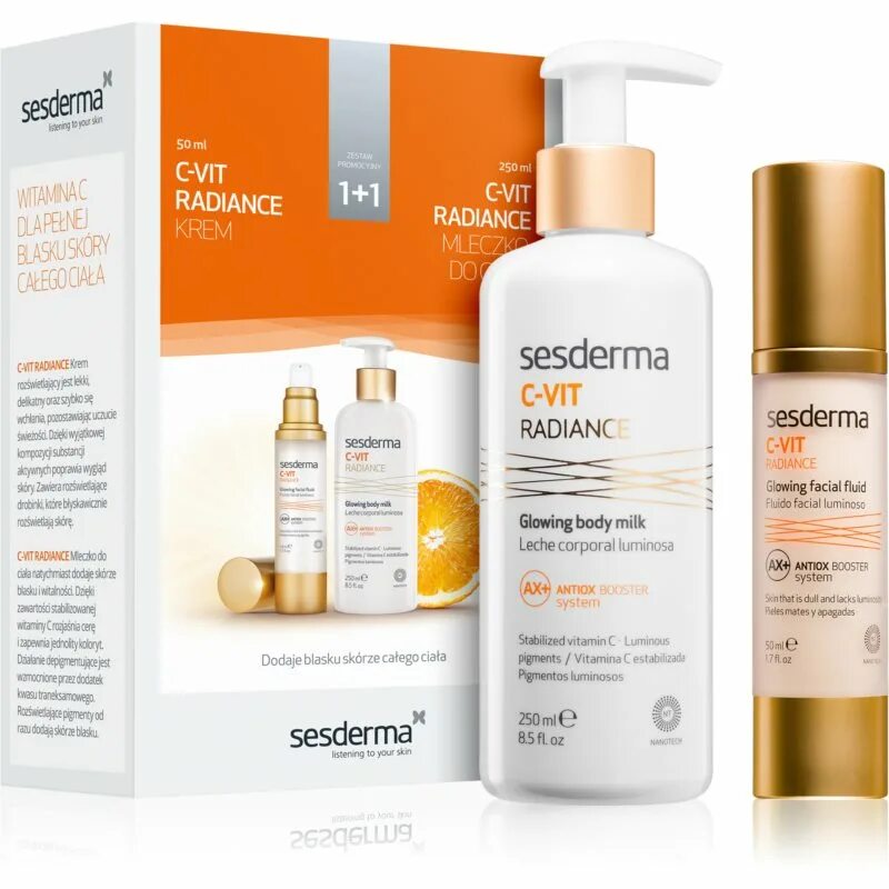 Сесдерма косметика сайт купить. Sesderma косметика c-Vit набор. Sesderma c Vit крем. Sesderma c-Vit Radiance. Sesderma c Vit оранжевая упаковка.