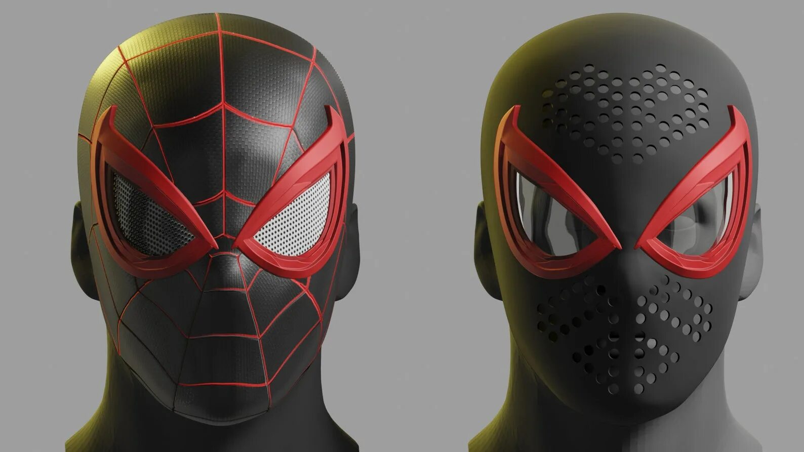Маска человек паук 3. Майль маразлиз человек паук 3д. faceshell spider man. майлз моралес 3д. майлз моралес маска.