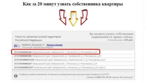 Как узнать по номеру владельца адрес