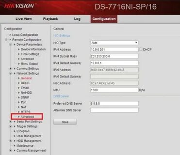 Поиск hikvision в сети