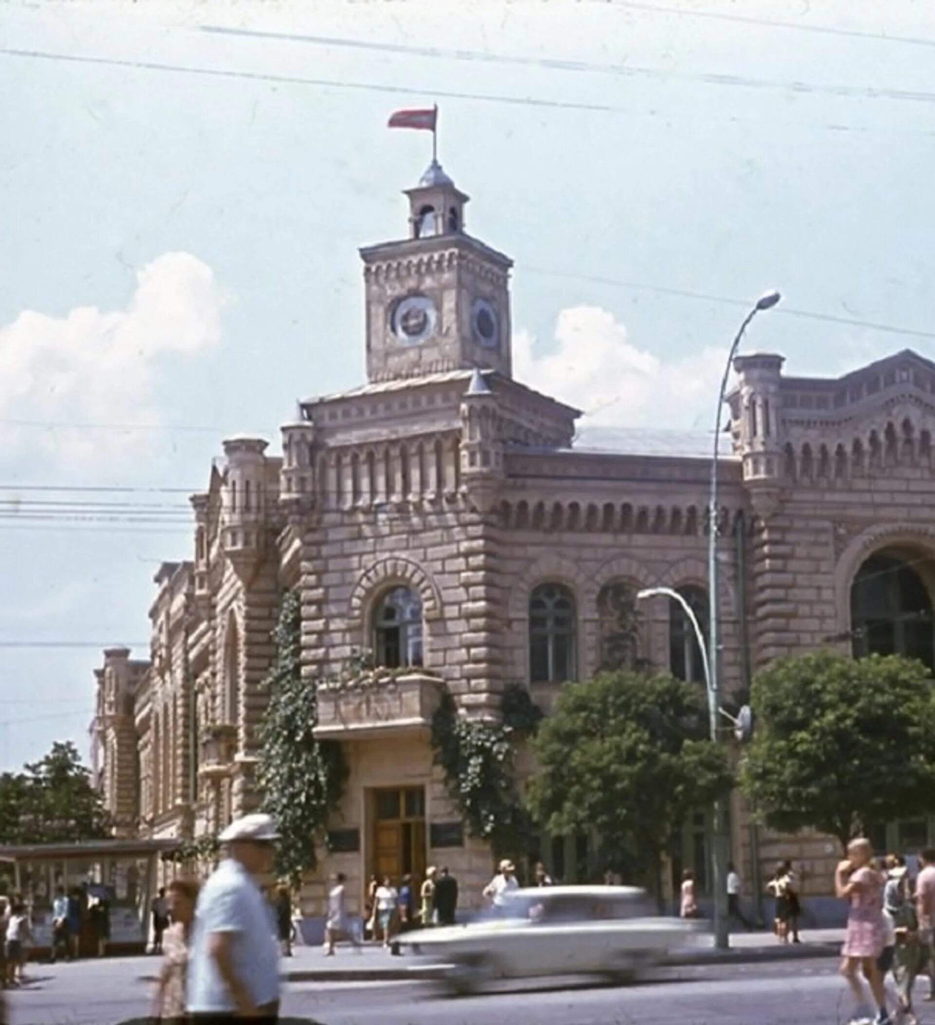 Мэрия Кишинева. Здание мэрии Кишинева. Исторические здания Кишинева. Примэрия Кишинева 1918.