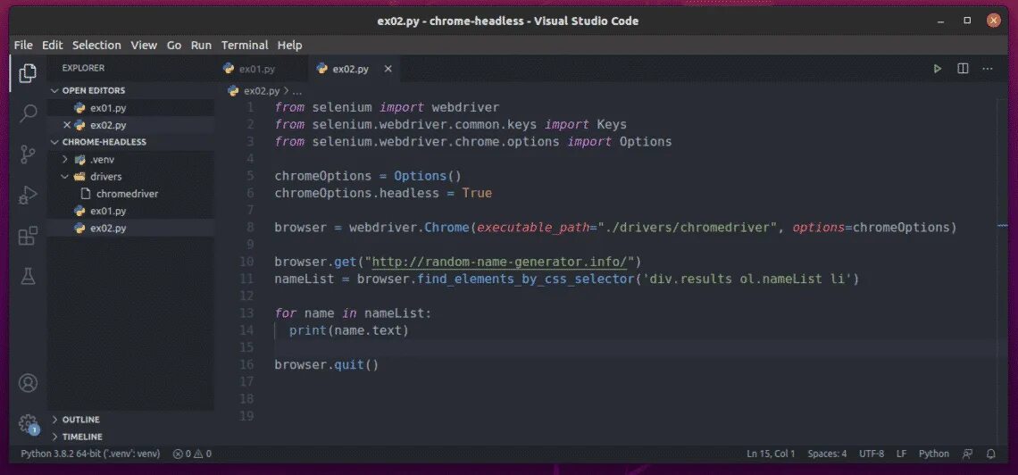 Selenium css. Selenium python 3. безголовый chrome selenium. python selenium web. коды на python selenium.