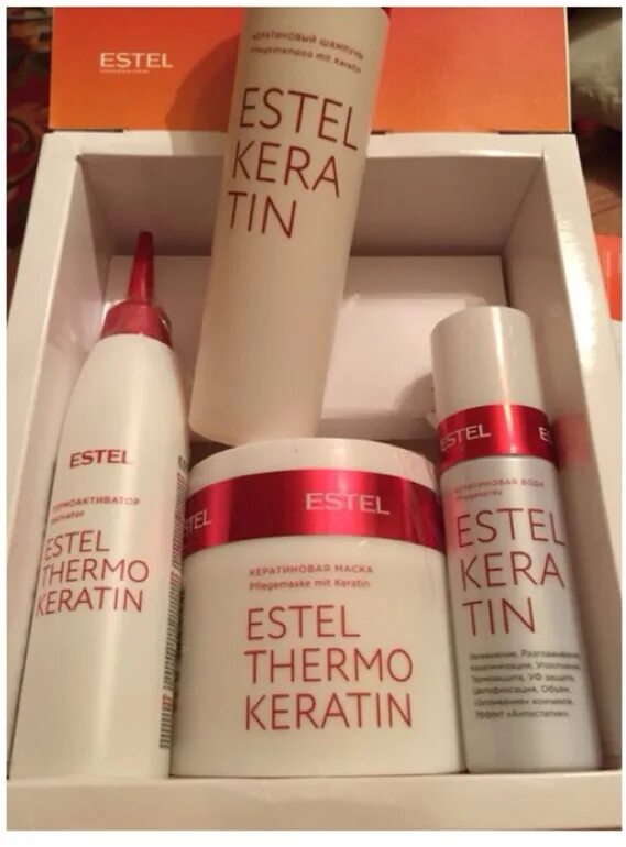 Estel Thermo Keratin. Estel Thermokeratin шампунь. Набор термо кератин Эстель. Набор Эстель кератиновое восстановление.