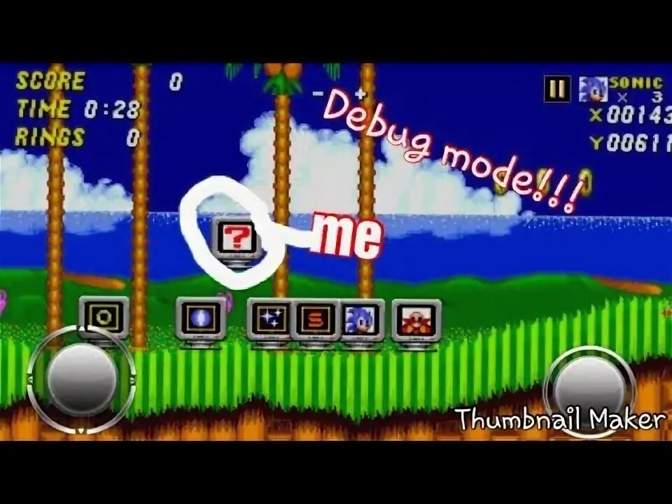 Sonic 2 debug mode. Sonic 2 debug mode