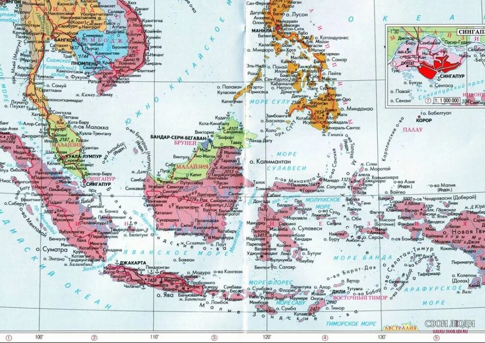 Где находятся большие зондские. Политическая карта Индонезии. Суматра Индонезия на карте. Остров Бали Индонезия на карте.