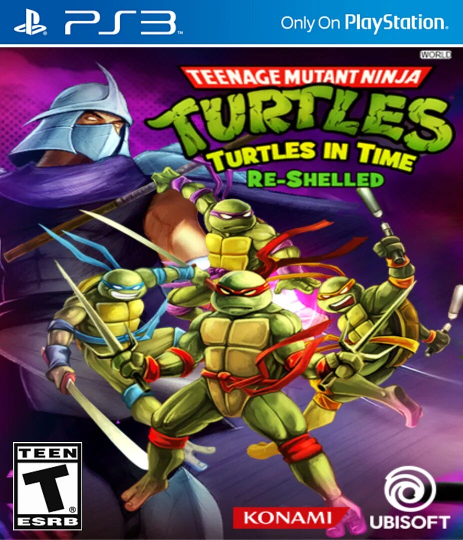 TMNT ps3. Turtles in time re-shelled ps3. Teenage Mutant Ninja Turtles Turtles in time. TMNT re shelled ps3.