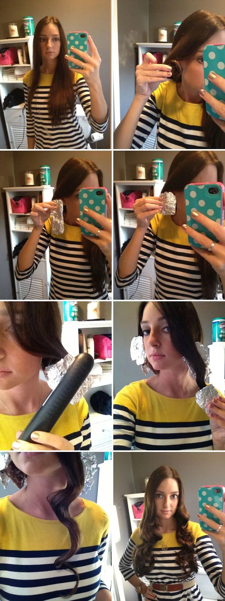 Лайфхаки для окрашивания волос. Лайфхак локоны. Локоны в бутылке с феном. Лайфхак локоны. Лайфхак локоны.