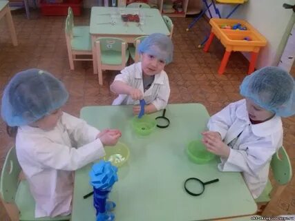 Маленькие исследователи старшая группа
