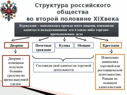 Общество во второй половине 19 века