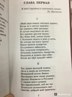 Онегин сколько страниц