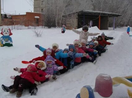Прогулка зимой в доу