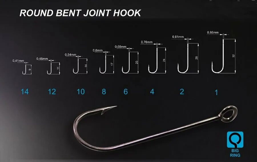 Hook size. Crazy fish round bent joint. крючок одинарный crazy fish round bent joint hook №1-14 10шт. одинарный крючок crazy fish micro jig joint hook №8 10шт.. saikyo bs-2330 drop shot bn.