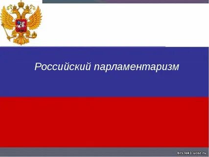 Российский парламентаризм