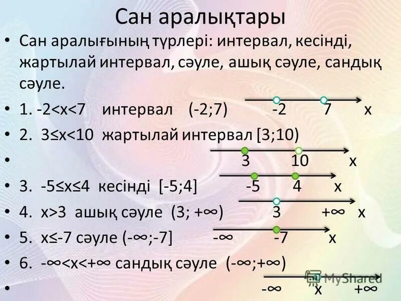 кесінді фото. квадрат теңсіздіәк қасиеттері. фото сан аралықтарының түрлері. сан аралықтары 6 сынып презентация. фото сан аралықтарының түрлері.