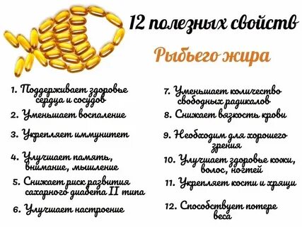 Рыбий жир польза для женщин