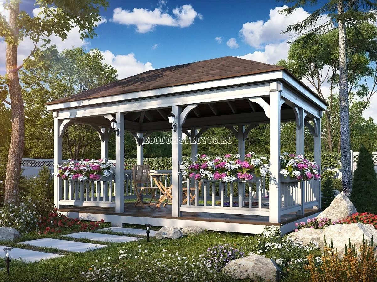 Беседка брусовая Gazebos. Wooden Gazebo беседки. Беседка Гринвуд. Беседка Армада МАФ.