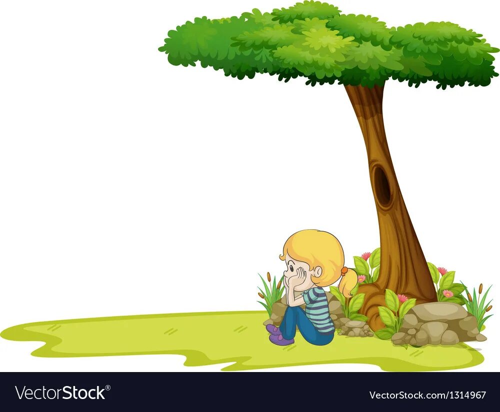 Under the tree