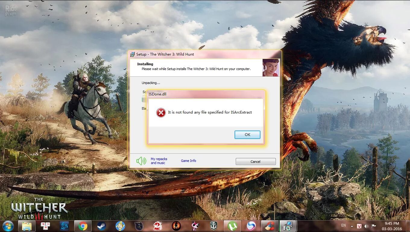 Почему игра вылетает на рабочий стол. Ведьмак 3 диск. Репак Ведьмак 3. Установка игры. Ведьмак 3 Дикая охота время прохождения.