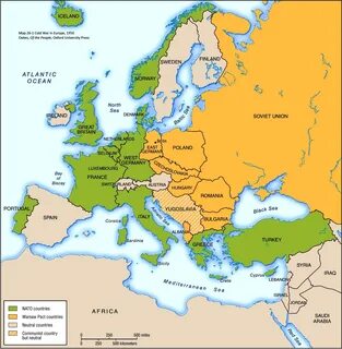 East europe map