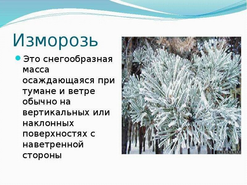 Изморозь это осадки. Изморозь атмосферные осадки. Виды изморози. Осадки это 2 класс. Виды атмосферных осадков.