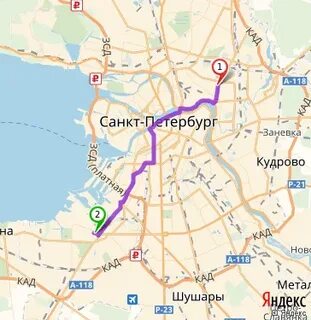 Шушары на карте санкт петербурга