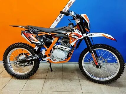 Подержанный Kayo K2 Pro карбюратор 5 передач, оранжевый внедорожный эндуро ...
