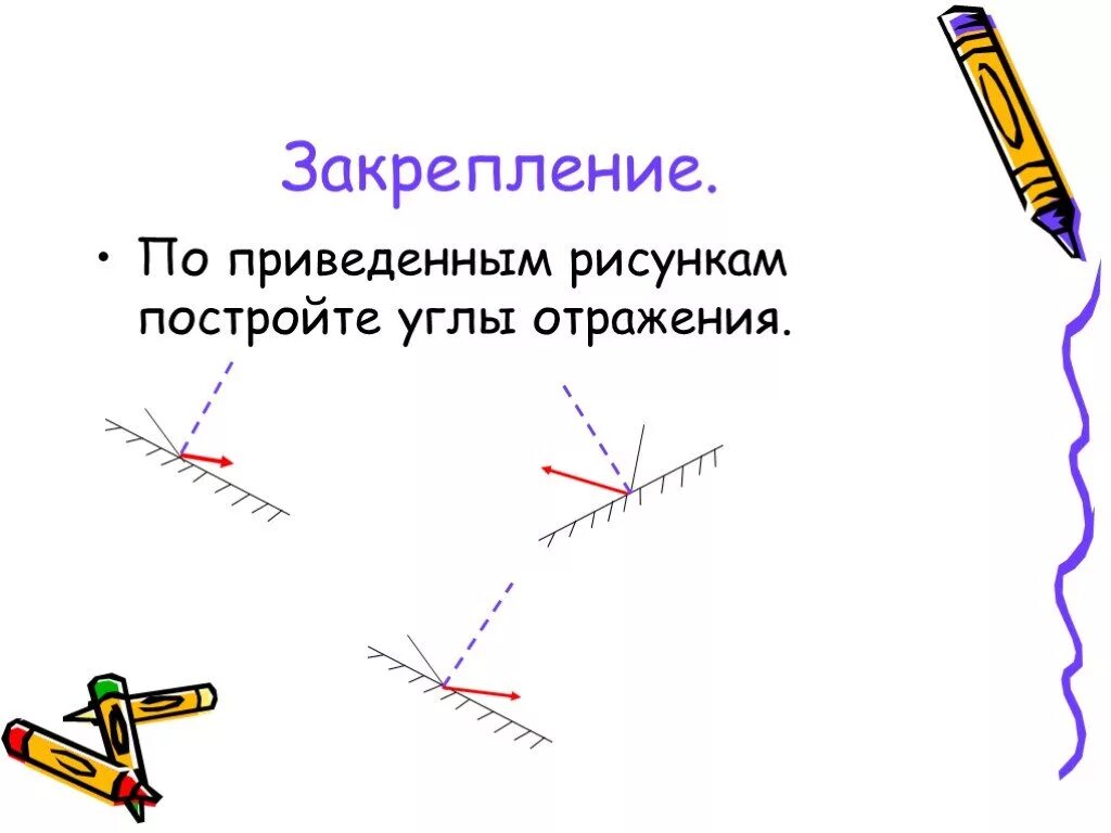 Какой угол на рисунке является углом отражения. Угол отражения на рисунке. Построение угла отражения. Угол рисунок. Построение угол падения.