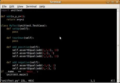 Python тест программ