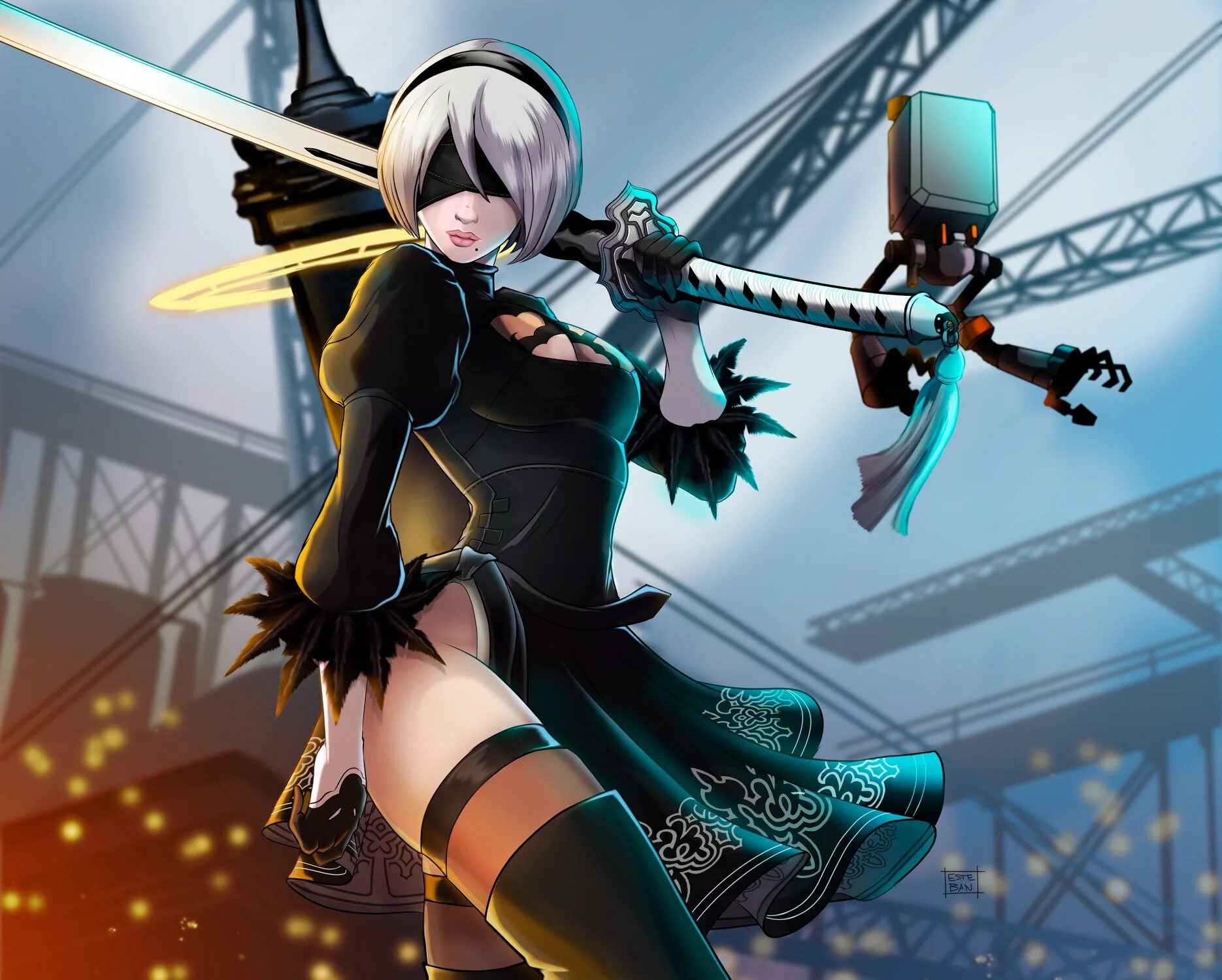 2b NIER. Yorha 2b. Робот 2b из NIER: Automata. Леотард 2b NIER Automata.