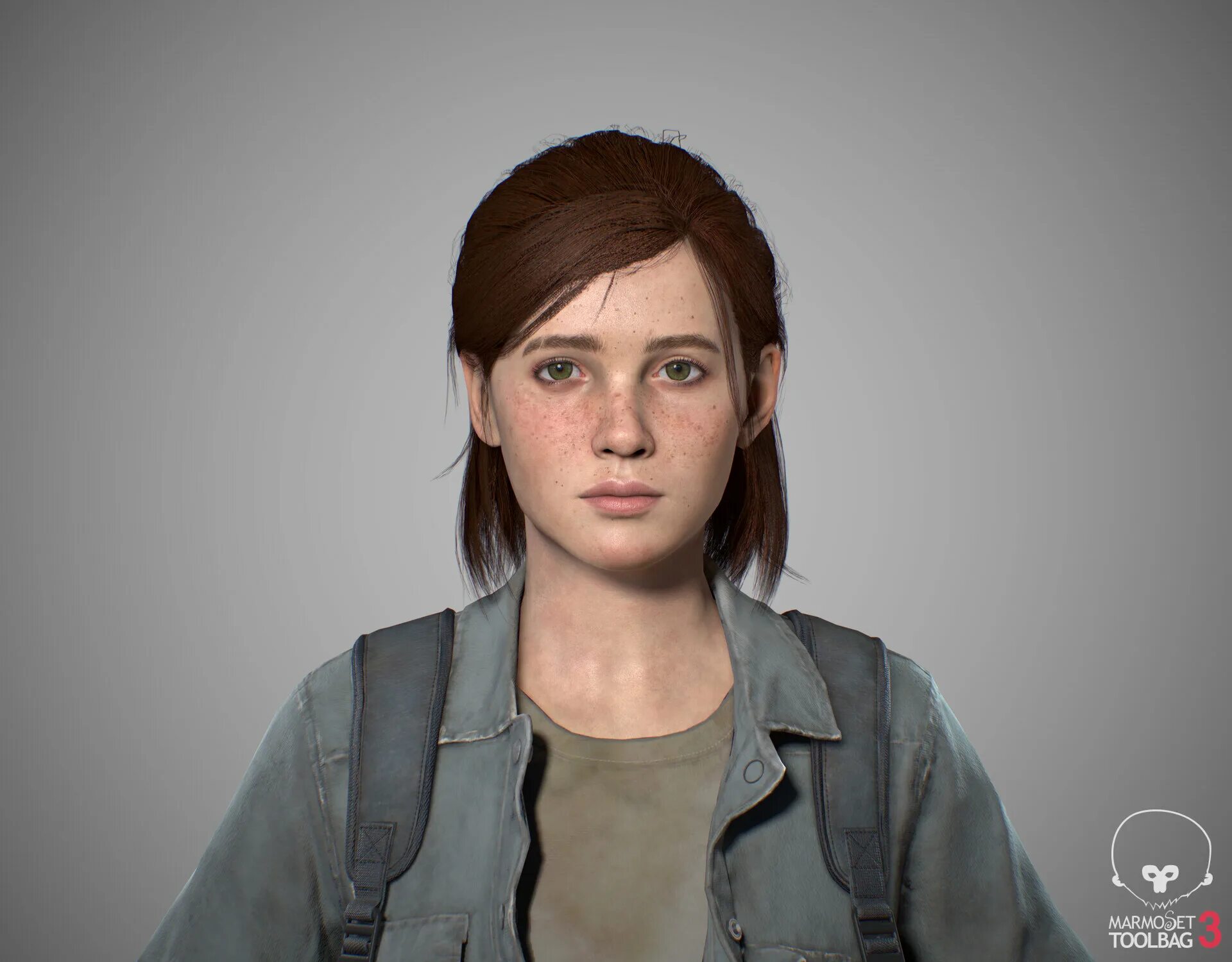 Last of us ellie 3d. Last of us ellie 3d
