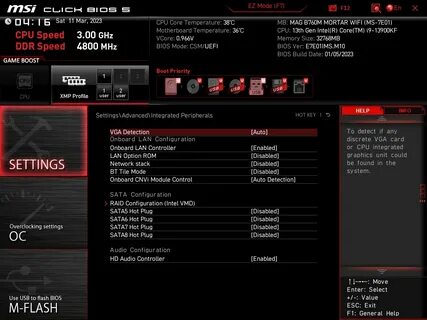 Msi x670e tomahawk wifi bios