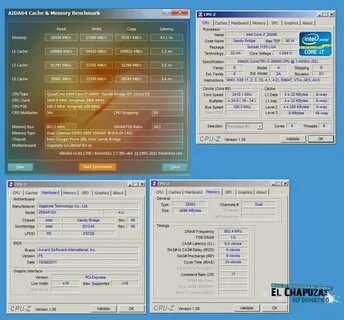 Aida64 benchmark