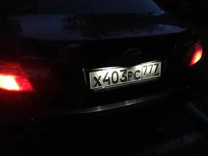 Лампы номера камри