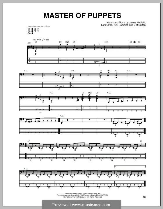 Перевод песни master. Metallica Master of Puppets табы. Электрогитары Master of Puppets Tab. Master of Puppets табы для электрогитары. Металлика мастер оф паппетс Ноты.