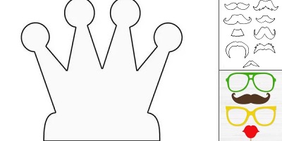 трафареты для фотосессии