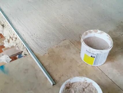 Зашпаклевать полы